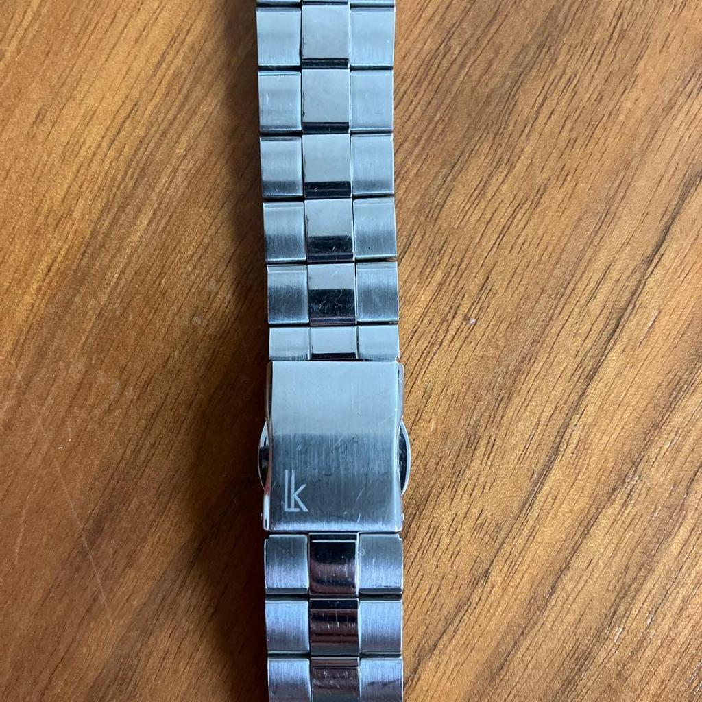 Used Seiko Lukia Genuine Belt Silver Color 15mm