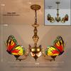 Tiffany Butterfly Pendant Light for Bedroom, Dining Room, Bar, Coffee Shop, Creative Club, KTV, and Counter Lighting