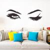 Pretty Eyelashes Wall Sticker Living Room Decor Mural Art Decals Sexy Sticker Home Decor Modern Home Decoration Wall Stickers