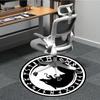 1pc Wolf Office Round Area Rug, Under Office Chairs Bedroom Living Room Home Decor, Room Deco, Available in Various Sizes