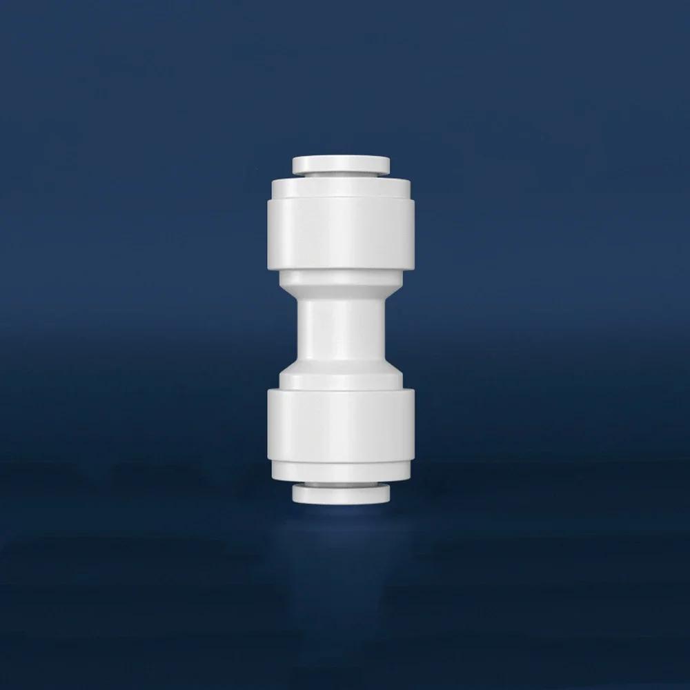 Fit 6.35mm Tube X Male Female Thread 1/2" BSP POM Quick Fitting Connector For Aquarium RO Water Filter Reverse Osmosis System