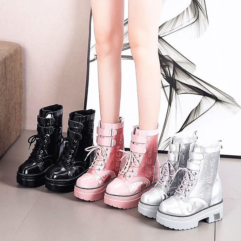 flat soled ankle boots