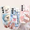 Case For Samsung Galaxy A55 A56 A54 5G Phone Cases Samsung A52 A52s A51 A53 Soft Silicone Cartoon Back Cover Camara Protection