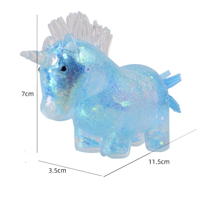 Maltose Unicorn Stress Balls Toy Squeeze Toys Stress Relief Fidget Squishy Kawaii Stress Ball for Adult Kids Relief Toys