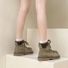 Retro British style thick-soled heightening Martin boots for women's 2025 autumn and winter new Mori literary and artistic style versatile fashion