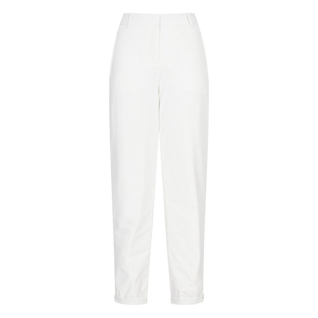 MARTINE GOLF Banding Thin Down Jogger Pants_Off-White