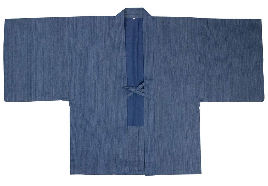 KYOETSU Women's Ryokan Haori Jacket (Size M, Blue)