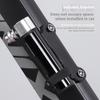 Mini Aluminum Alloy Bicycle Pump Portable Silver Pump Road Mountain Bike Pump Riding Tire Filling Pump Riding Equipment Outdoor