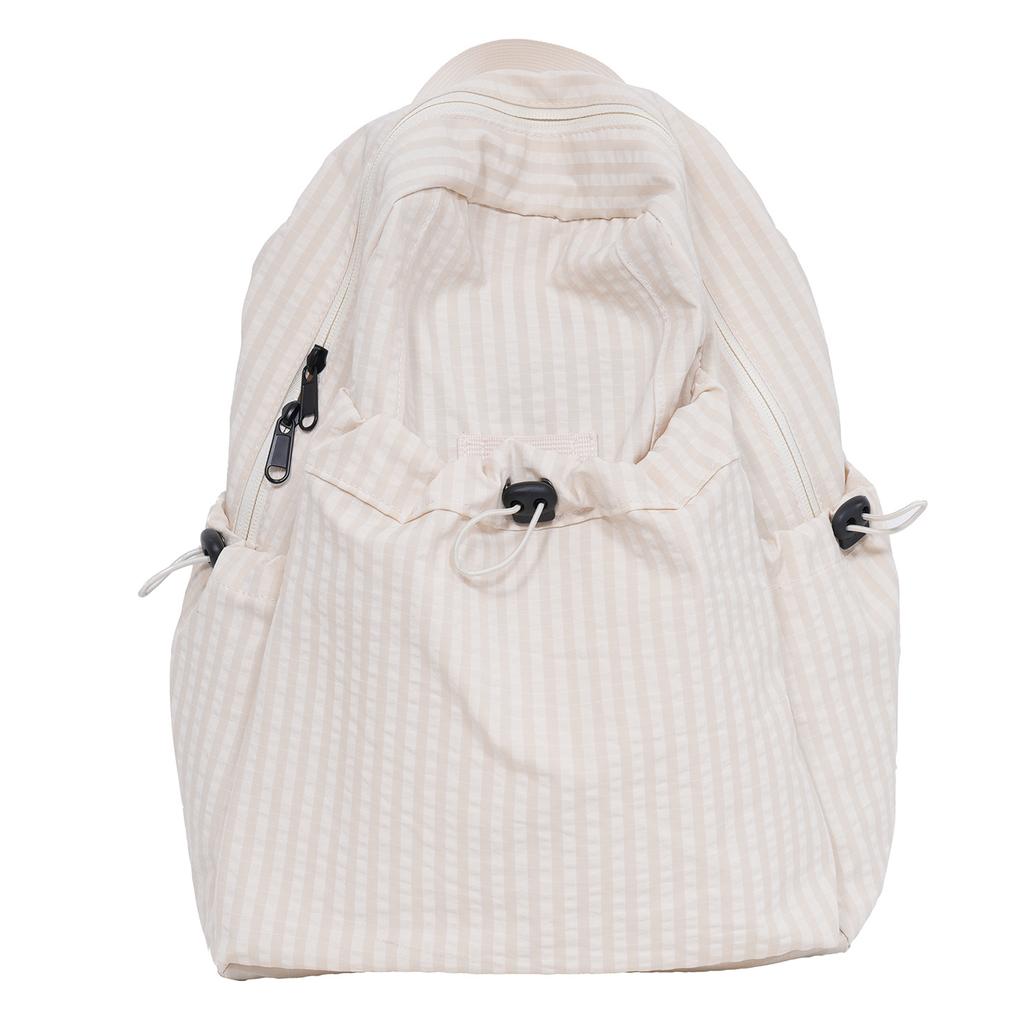 Schoolbag Korean version of simple fashion backpack summer leisure folds large capacity lightweight backpack commuter travel versatile schoolbag
