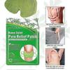 36pcs Wormwood Heat Patches for Knee Pain Relief, Warming Herbal Plaster for Back Neck Muscle Pain, Reusable Heat Therapy Patches