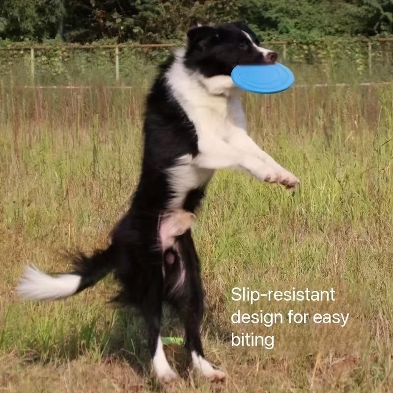 Pet Toy Dog Flying Discs for Interactive Training, Increase Bonding with Dogs, Puppy Training Plate Pet Flying Discs, Floating Water Soft Flying Discs
