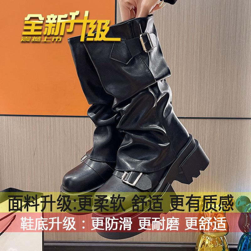 

Винтажные детские ботинки Майяра средней высоты, осень 2025, новые британские ботинки на толстой подошве с завышенной талией коричневого цвета 35