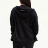 New Balance Half Club  Nbmde21013 Bk Essential Single Mesh Hoodie Zip Up Semi Overfit Men