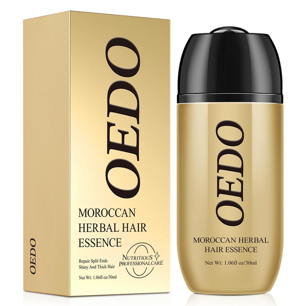 OEDO L'essenza marocchina per capelli alle erbe ripara la permanente e i follicoli piliferi danneggiati dopo la tintura previene la perdita dei capelli nutre i capelli ammorbidisce e lucida