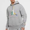 Jordan Sport DNA Fleece Hoodie With Large Logo Print Men Tops Grey CK9573-091