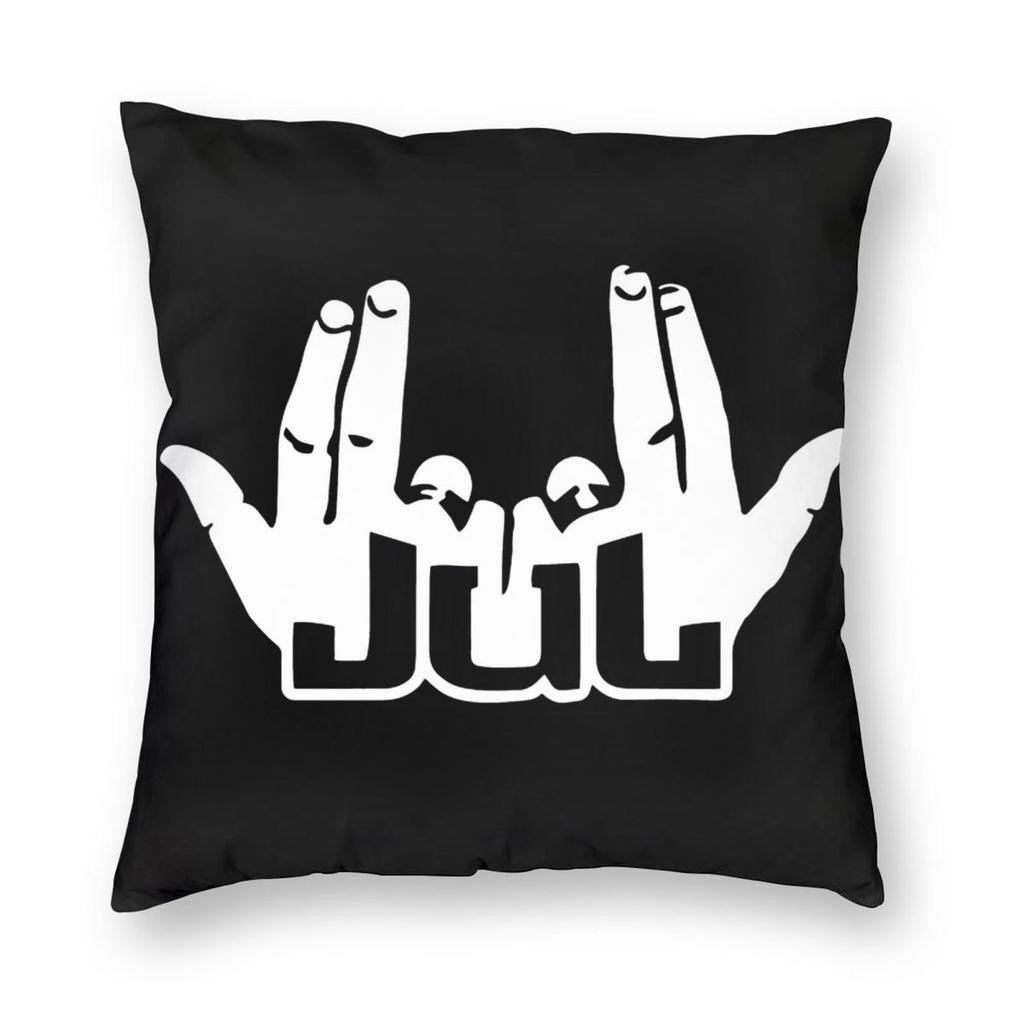 Jul Poster France Rapper Pillowcase Doublesided Printing Cushion Cover Decoration Throw Pillow Case Cover Sofa Square Cm