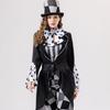 Alice Mad Hatter Plaid Dress Suit, Halloween Stage Drama Role Play Costume