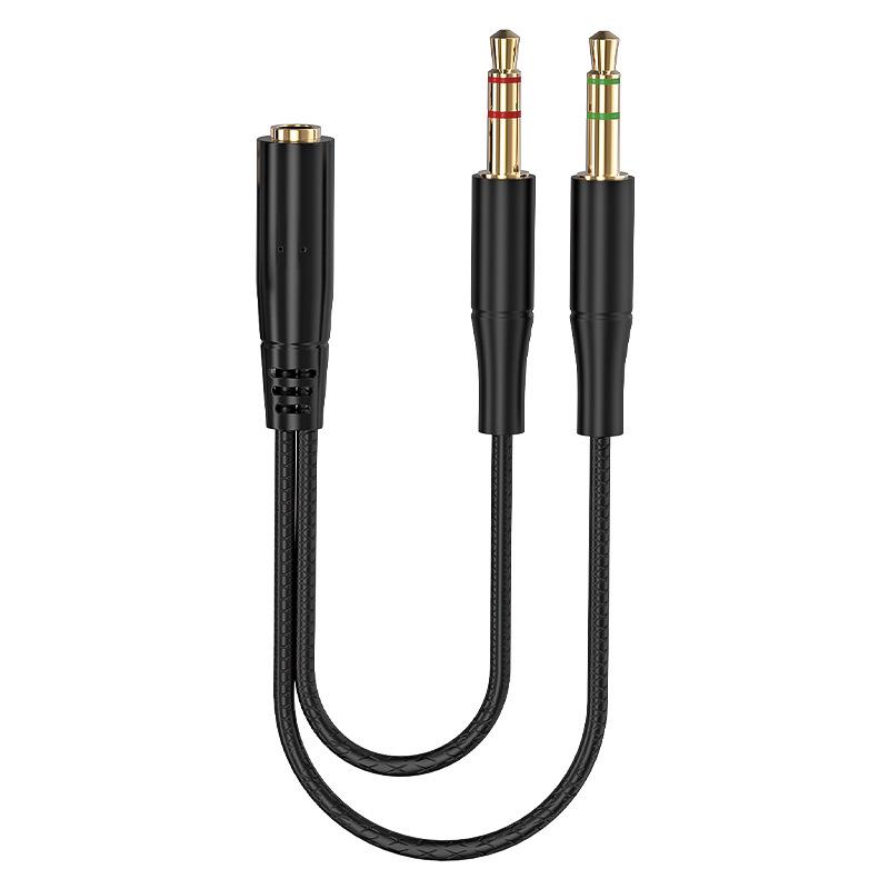 Audio Adapter Cable for Headphones - Compatible with Computers, Phones, MP3 & Streamers