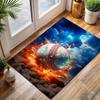 Multiple sizes Baseball Themed Sports  Pattern Carpet for Living Room Bedroom Sofa Home Decor Non-slip Floor Mat Luxury Gift