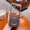 For Magsafe Magnetic Wireless Charger Phone Case for Samsung Galaxy Z Flip 3 4 5 6 7 Flip5 Flip6 Flip7 FE Soft Silicone Cover