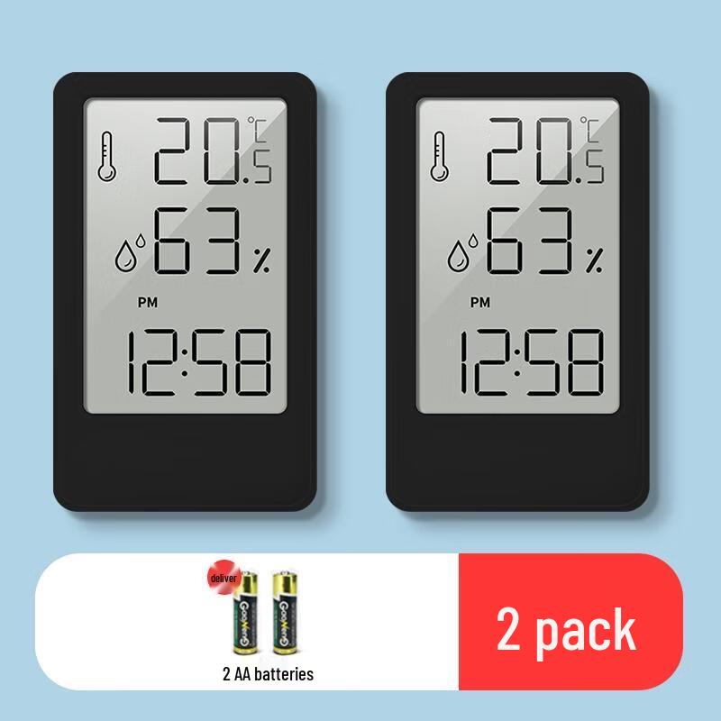 HANDUNYOU Vertical Digital Thermometer Hygrometer