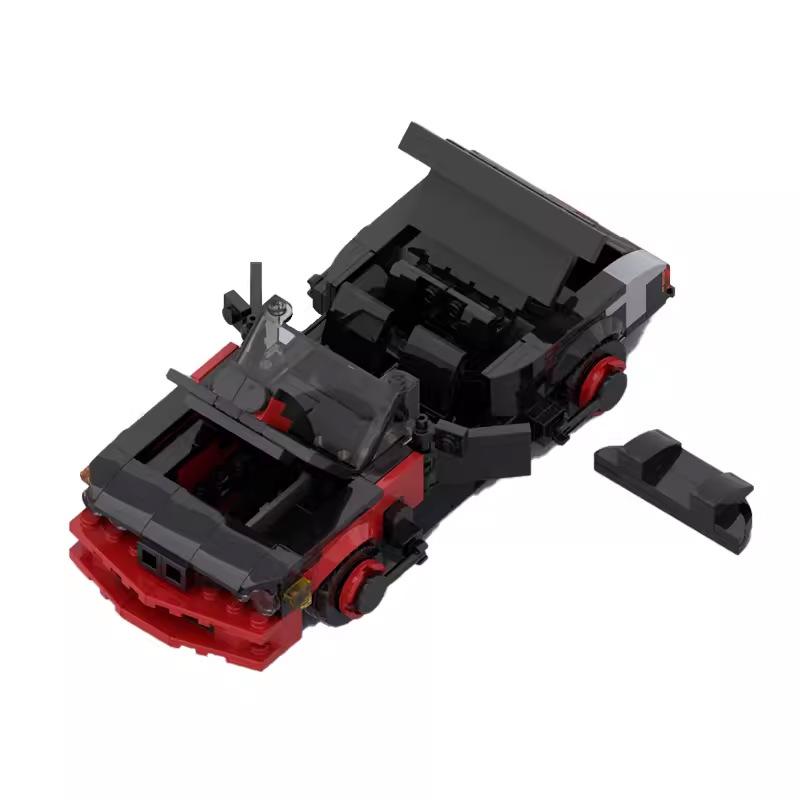 Car MOC-152866 Compatible Building Blocks Back To The Future Bomar 663 Speed Assembled Sports Car Model
