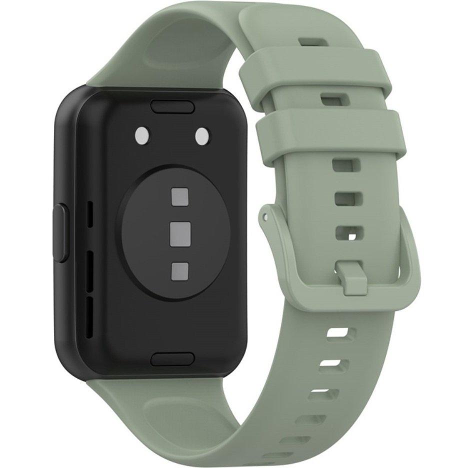 Silicone Strap for Huawei Watch Fit 2, Light Green