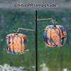 Outdoor Lantern Lampshade Lightweight Waterproof PP Board Camping Light Shade Hanging
