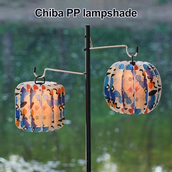 Outdoor Lantern Lampshade Lightweight Waterproof PP Board Camping Light Shade Hanging
