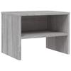 VidaXL Table de chevet Sonoma gris 40x30x30 cm Bois d'ingénierie 815239