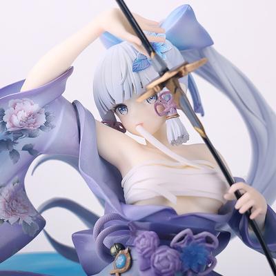 27cm Genshin Impact Figure Kamisato Ayaka  Anime Statue Model Collectable Toy