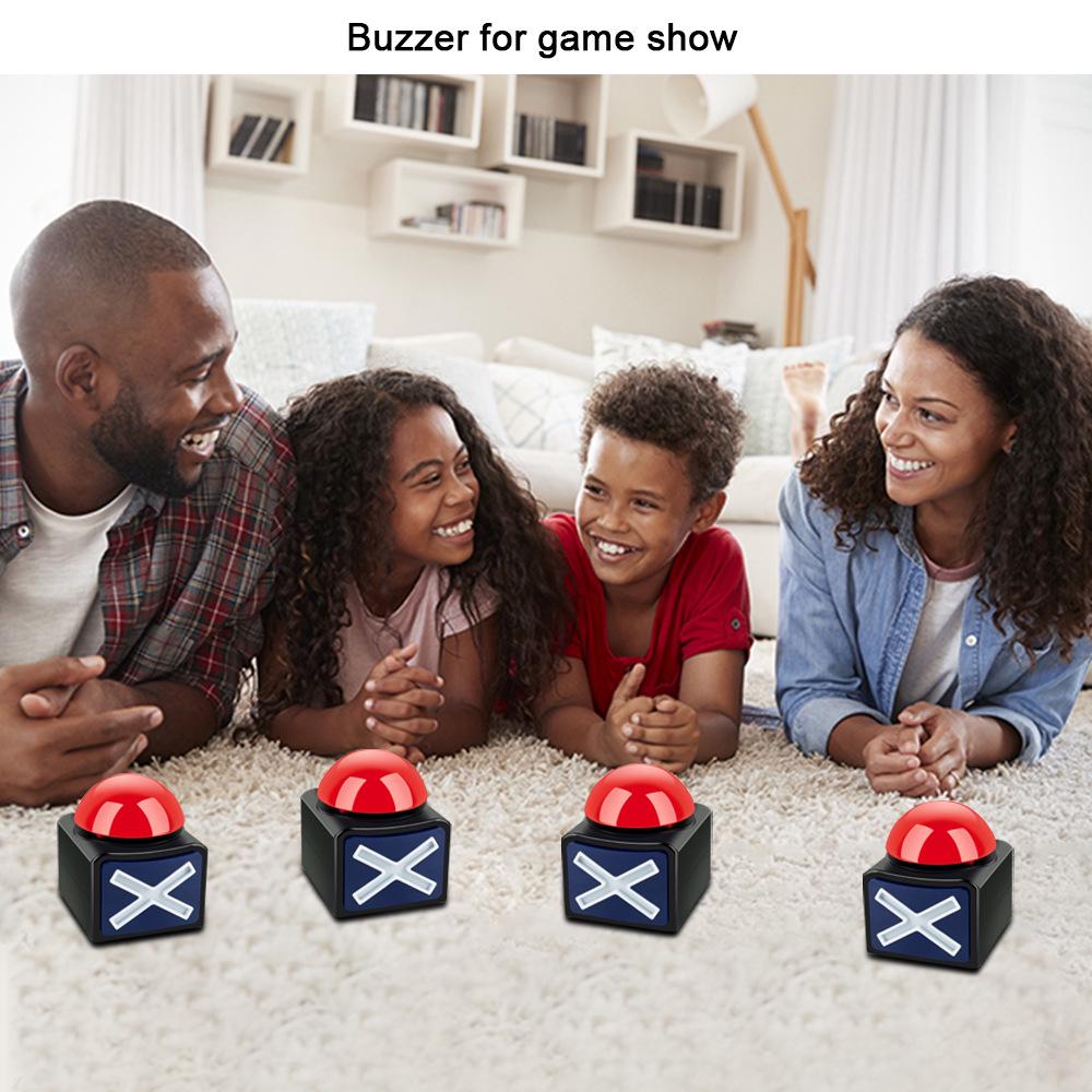 Dual-pack Talent Show Buzzer Game with Pressure Vent and Squeeze Sound.