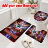 Personalized Southampton FC 3Pcs Flannel Toilet Mat Set Custom Text Bathroom Rug Non Slip