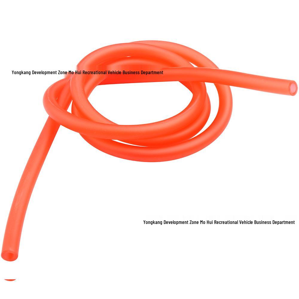 1M GY6 Scooter ATV Off-road Motorcycle Gasoline Hose, 5MM Inner, 8MM Outer, Red.