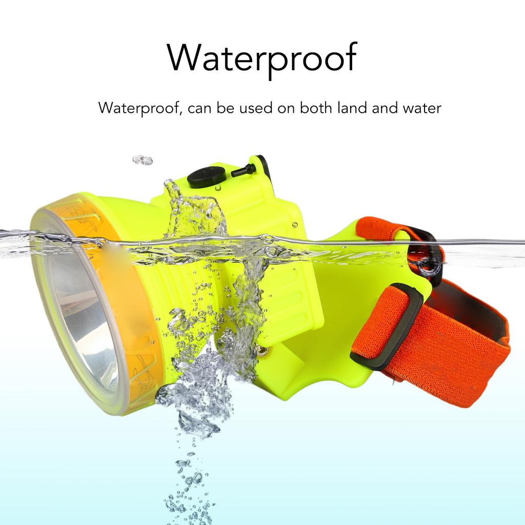 Outdoor Head Lamp Strong Light Waterproof 3000mAh Rechargable Headlamp for Hiking