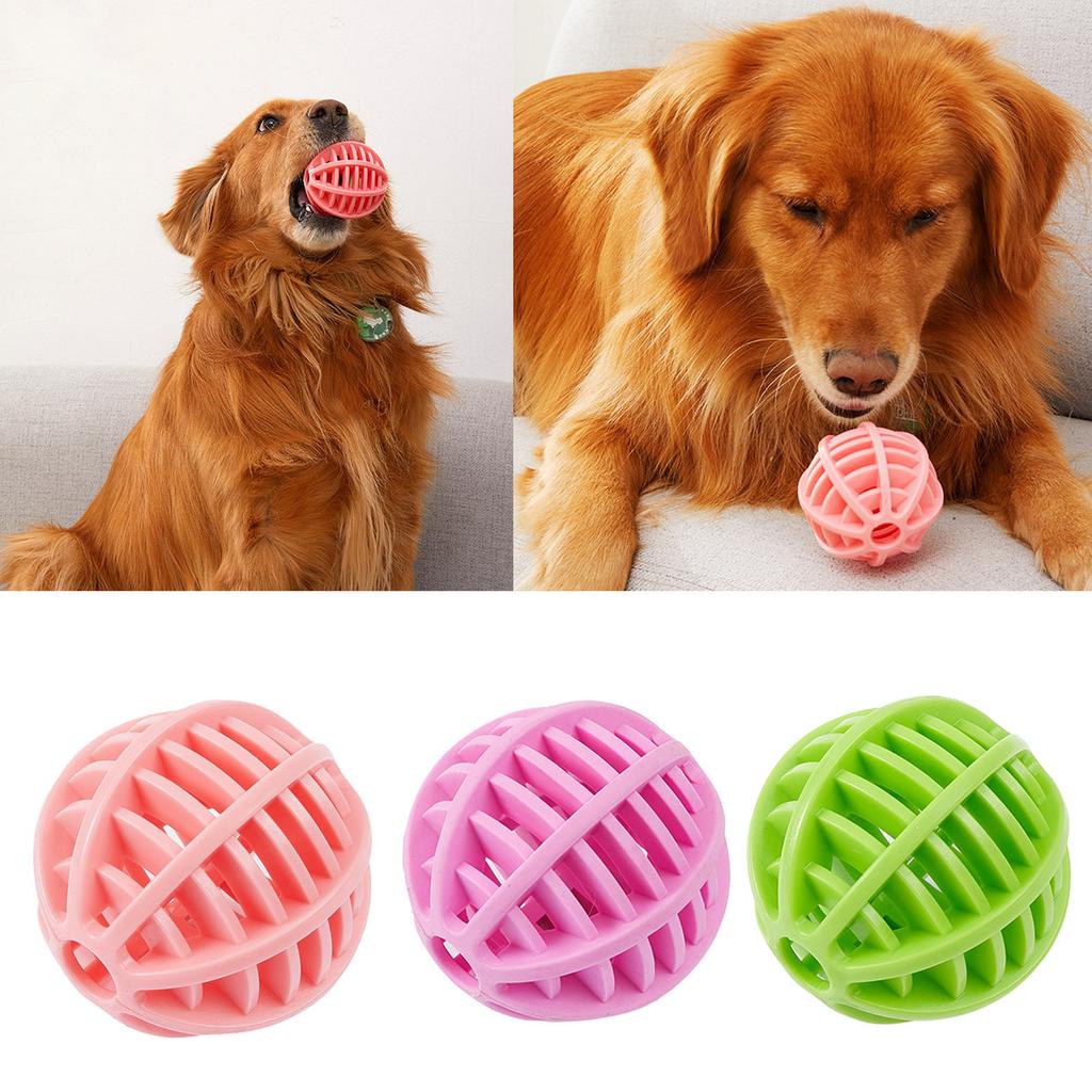 Cheap Pet Toys Dog Bouncy Ball Toys Tpr Teeth Leakage Ball Dog Joom