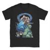 Herren Damen T-Shirt God Of War Spiel Kratos Vintage Reines Baumwoll-T-Shirt Kurzarm T-Shirts O-Ausschnitt Kleidung Sommer