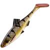 3D Eye Simulation Fishing Lure Baitfish Shad T Tail Soft Baits T-Tail Soft Swimbait  Perch