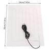 Tampone Riscaldante USB Foglio Riscaldato Pieghevole Cuscino Riscaldante per Sedile Auto Scaldasedile Impermeabile Animale Domestico Rettile Animale Inverno Caldo Tappetino Riscaldante