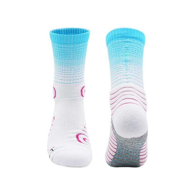 Practical Basketball Socks for Man Kids Thickened Towel Bottom Professional Medium Tube Sports for Elite Running Cycling