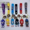 Creative Cartoon Super Mouse Sonic Doll Keychain Couple Bag Car Keychain Accessories Gift Anime Cartoon Frind Kawaii Cute