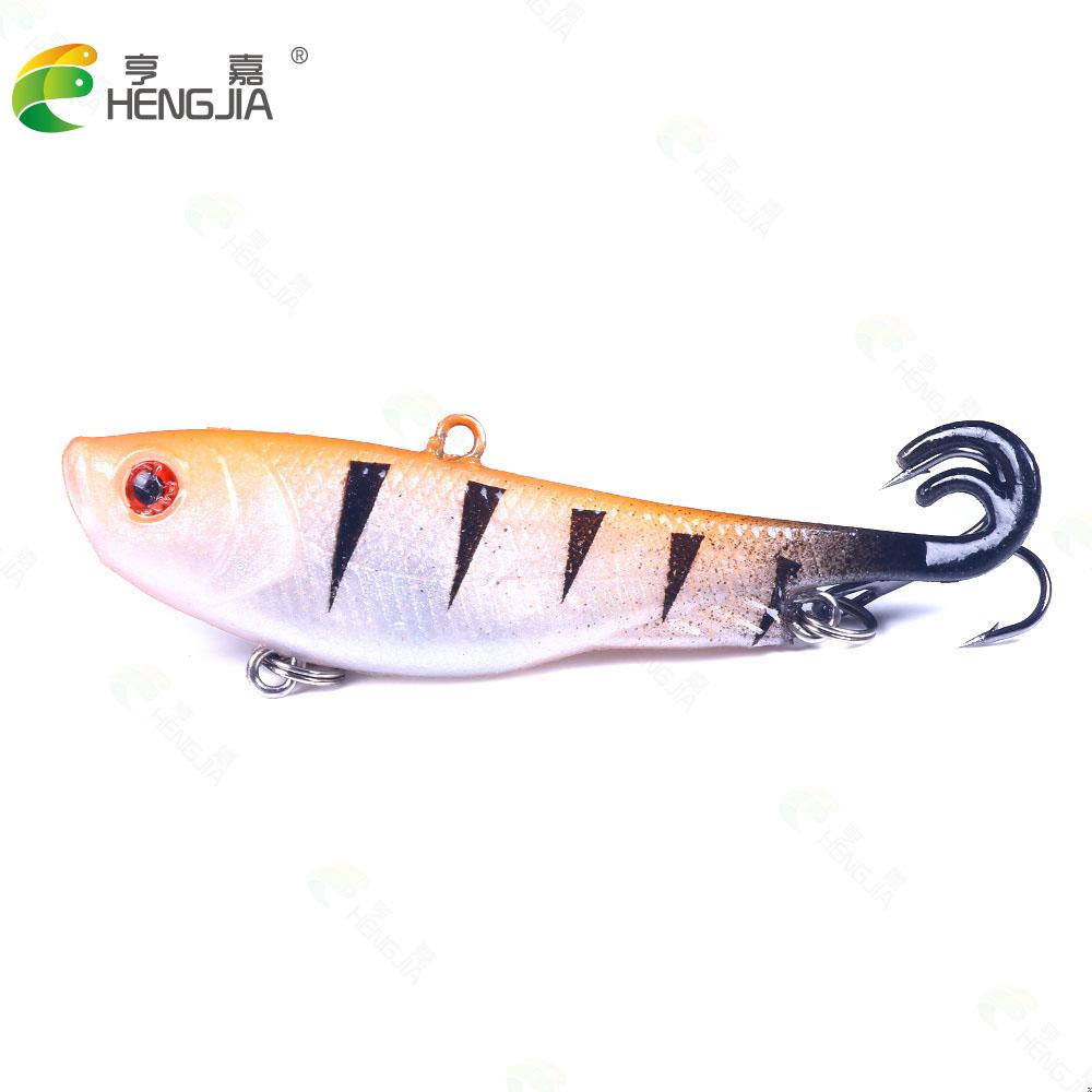 Fishing Lures Soft Lifelike Artificial Bait 7cm-12g-6 Fake Jig Lures For Sea Tackle Wobblers Bass Carp Pesca Fishing Accessories