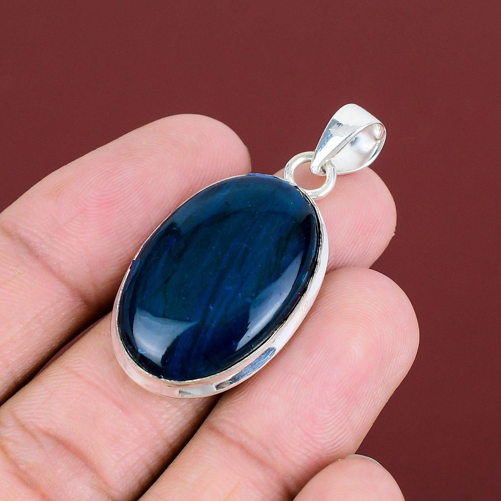 Neon Flash Labradorite Pendant 925 Sterling Silver Pendant Natural Gemstone Jewelry Handmade Pendant Gifts For Mother Awesome Silver Jewelry