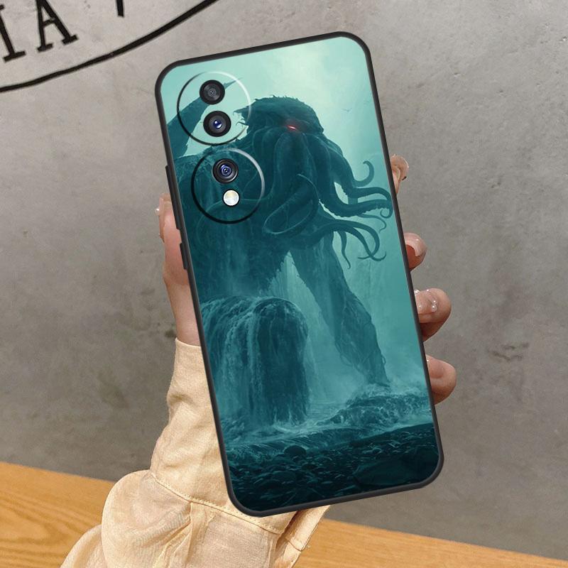 Cthulhu Mythos Hülle Für Honor Magic 5 6 7 8 Pro 400 200 Lite 50 70 90 Win RT X8c X8b X9a X9b X9c X9d Cover
