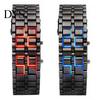 Fashion LED Digital Alloy Men Women Wrist Watch Bracelet Chain Valentines Gift