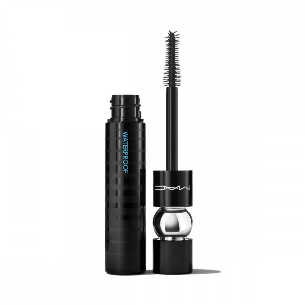 M A C wAterproof stACk MAsCArA black stack