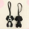 Charm Pu Leather Dog Keychain Cartoon Bag Pendant Border Collie Leather Pendant Car Accessory