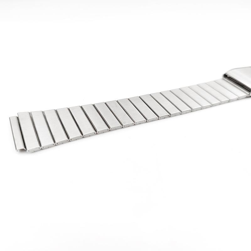 Ersatzarmband aus Edelstahl für Uhrenmodelle A158/A159/A168/F91/W-217