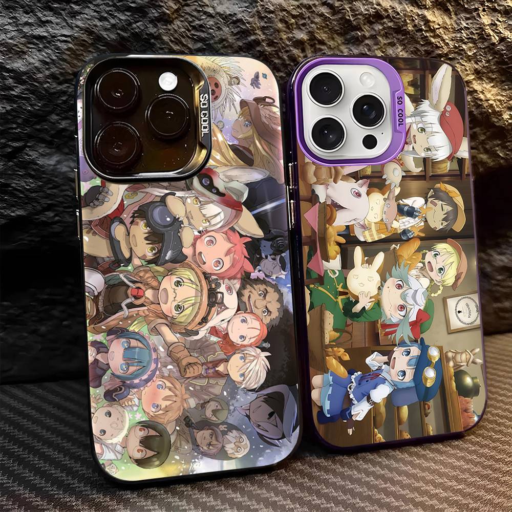 Made in Abyss Anime Phone Case For iPhone 17 16 15 14 13 12 11 Pro MAX Matte Shockproof Back Anti Fall Matte Cover
