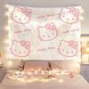 1pc Cute Hello Kitty Tapestry  Hippie Style Cartoon Wall Hanging for Room Art Decoration